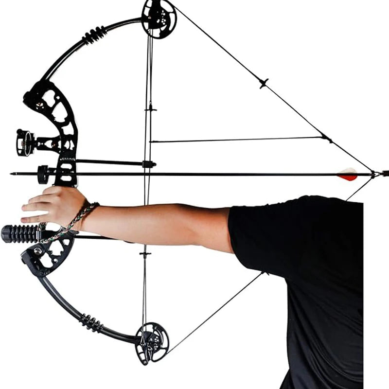 M131 Compound Bow 20-55lbs 24"-29.5" Archery Hunting Equipment Max Speed 310fps with Accessories Right  Left Handed