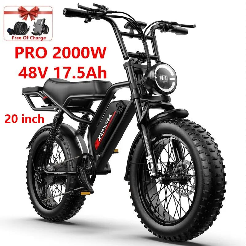 Fat Tire Folding Electric Bike 1000W