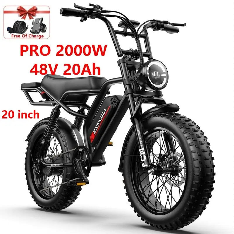 Fat Tire Folding Electric Bike 1000W