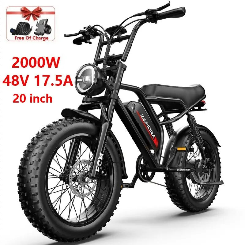 Fat Tire Folding Electric Bike 1000W