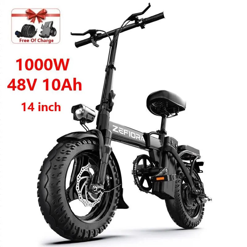 Fat Tire Folding Electric Bike 1000W