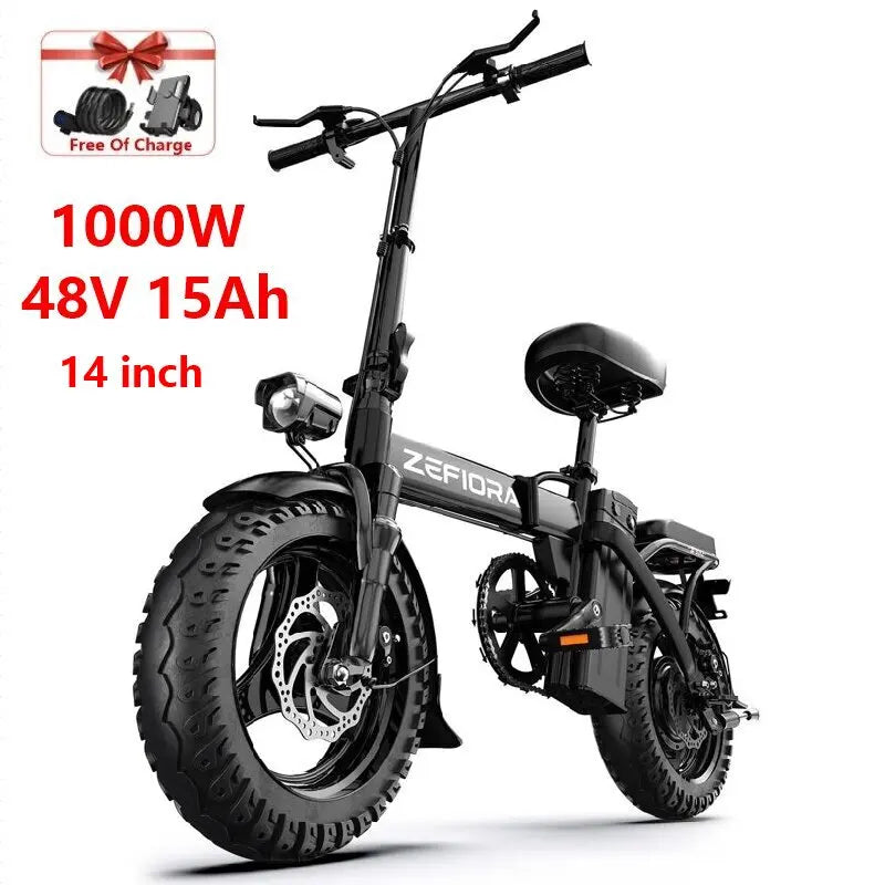 Fat Tire Folding Electric Bike 1000W