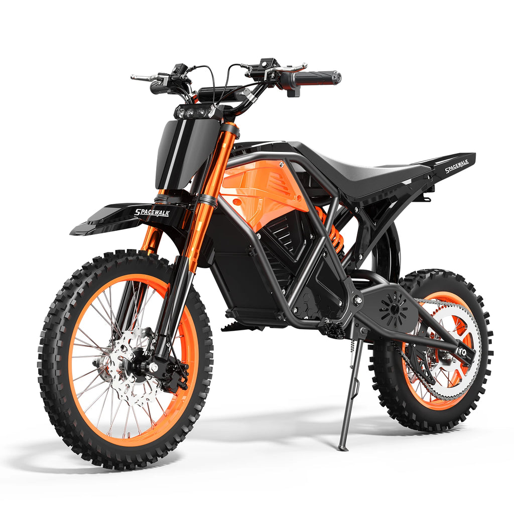 14"/12" Fat Tire Electric Dirt Bike for Teens Adults,48V Mountain Electric Off-Road Electric Motorcycle ,3000W Mid-Drive Motor